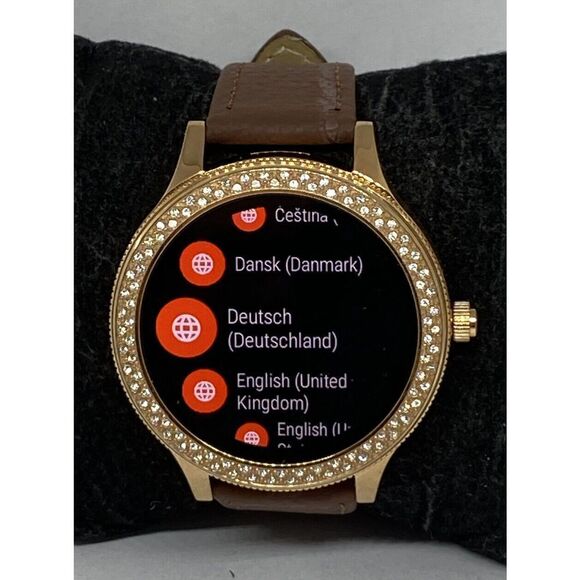 Fossil Gen 3 Authentic Genuine Smart Watch Custom Band FTW6008 LT214 - Picture 2 of 12